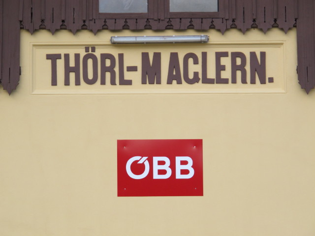 Bahnhof Thörl-Maglern, 643 m (16. Sep.)