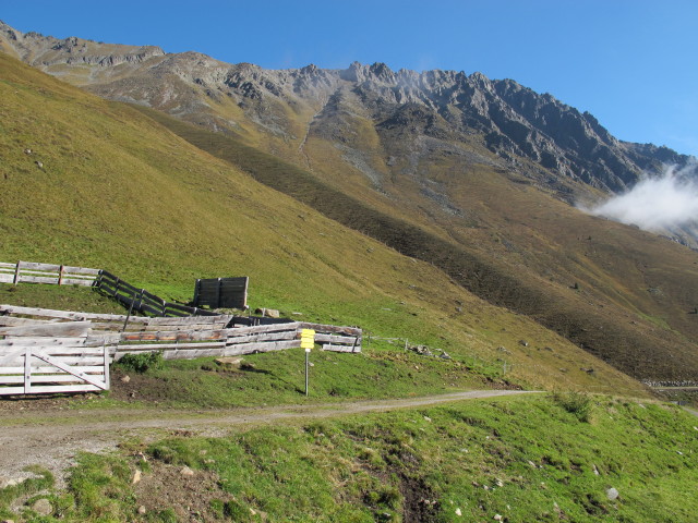 Sellraintaler H&ouml;henweg bei der Sonnbergalm