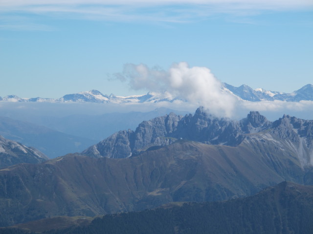 vom Vorgipfel des Ro&szlig;kogels Richtung S&uuml;dosten