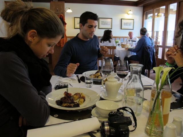 Daniela im Gasthof Dvor Jezerek (28. Sep.)