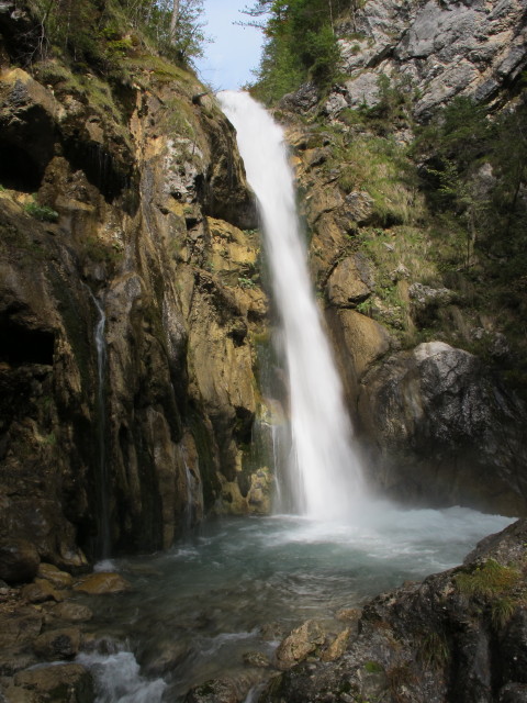 Tschaukofall in der Tscheppaschlucht (29. Sep.)