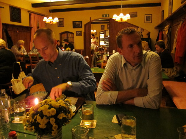 Florian und Franz im Heurigen Ing. Werner Welser