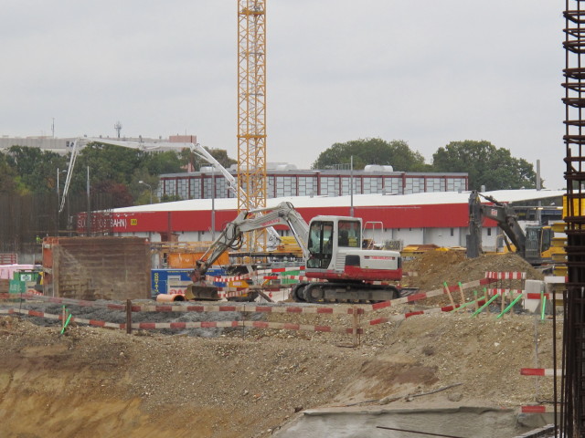 Ostbahnhof Wien vom Hauptbahnhof Wien aus