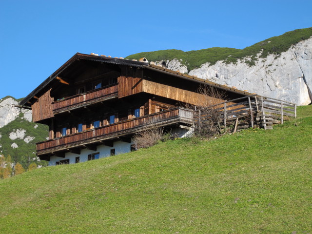 Dalfazalm, 1.692 m (20. Okt.)