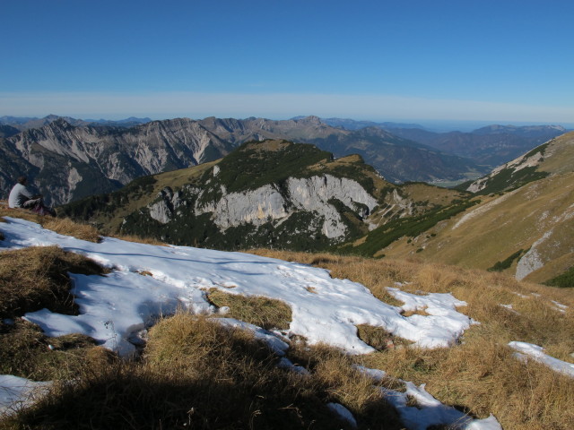 vom Dalfazer Ro&szlig;kopf Richtung Nordwesten (20. Okt.)