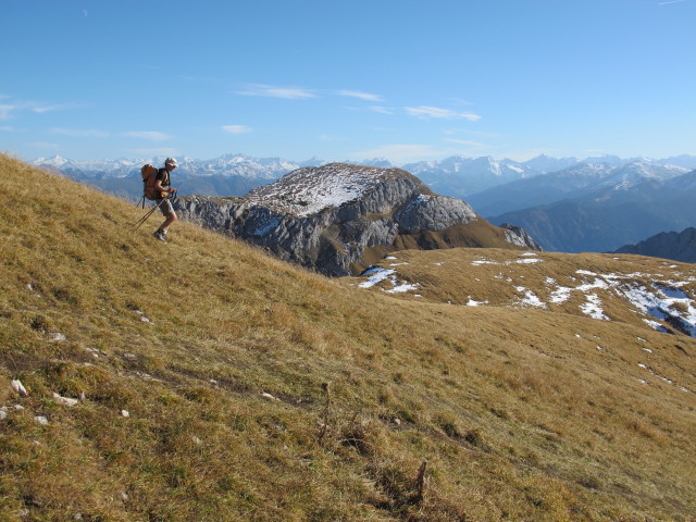 Christoph zwischen Spirljoch und Weg 413 (21. Okt.)