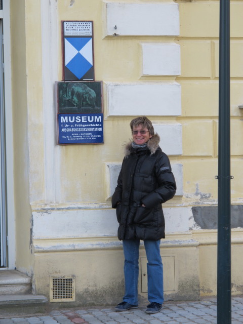 Mama beim Museum f&uuml;r Ur- und Fr&uuml;hgeschichte
