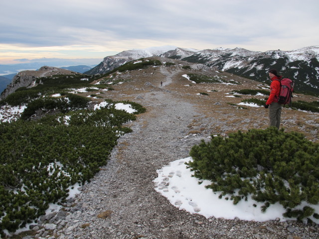 Christoph zwischen Wei&szlig;kogel und Preiner Wand