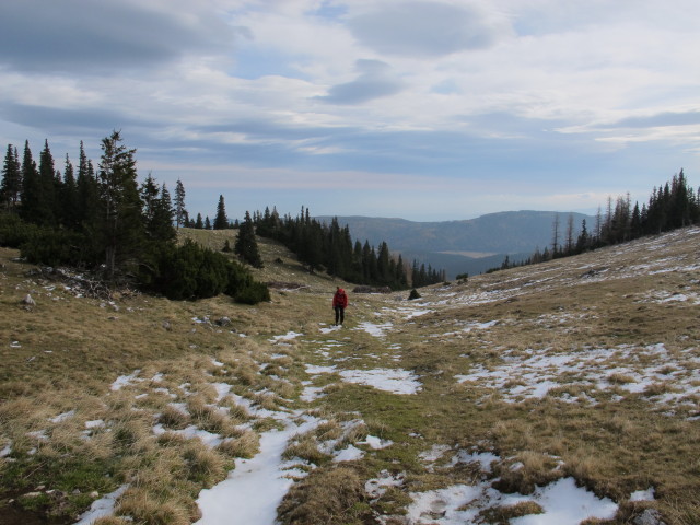 Gudrun zwischen Alpleck und Alpenfreundeh&uuml;tte