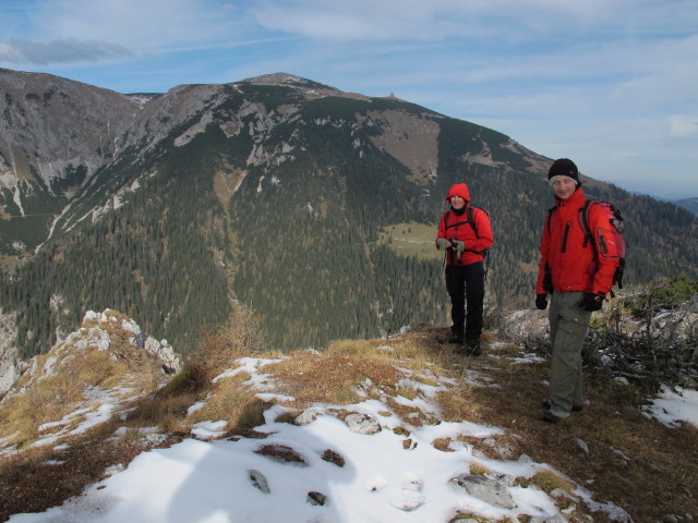Gudrun und Christoph zwischen Alpenfreundeh&uuml;tte und Krummbachstein