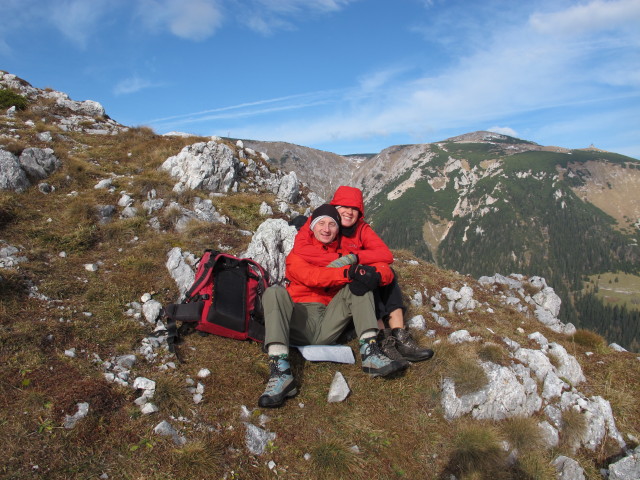 Christoph und Gudrun zwischen Alpenfreundeh&uuml;tte und Krummbachstein