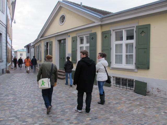 Alexander, Carmen, Markus und Romy in der Augustinergasse