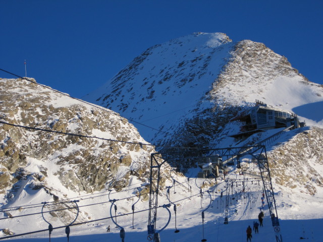 Kitzsteinhorn von den Magnetk&ouml;pflliften aus