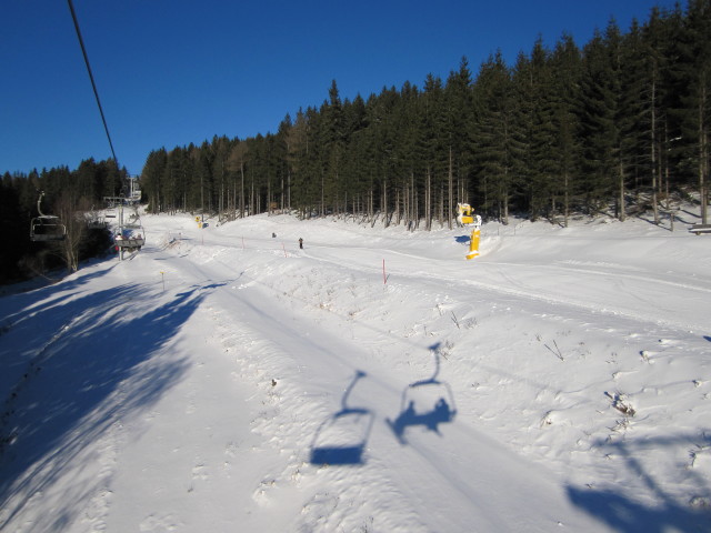 Talfahrt M&ouml;nichkirchen von der Sonnenbahn aus