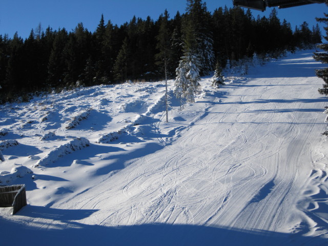 Rennpiste von der Schwaigbahn aus