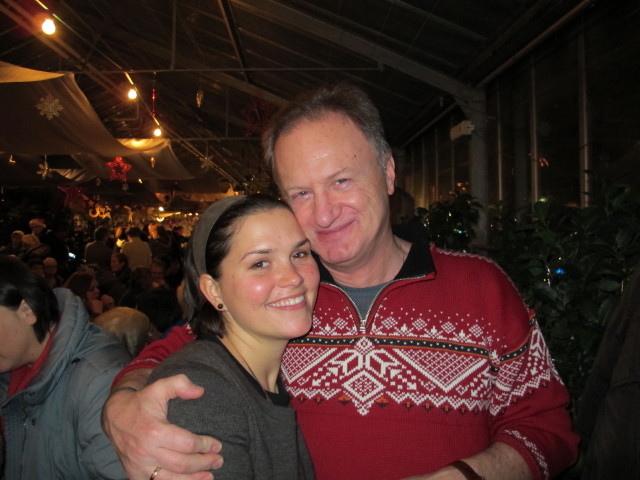 Monika und Robert in den Blumeng&auml;rten Hirschstetten