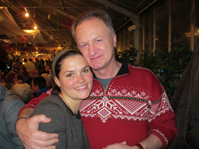 Monika und Robert in den Blumengärten Hirschstetten