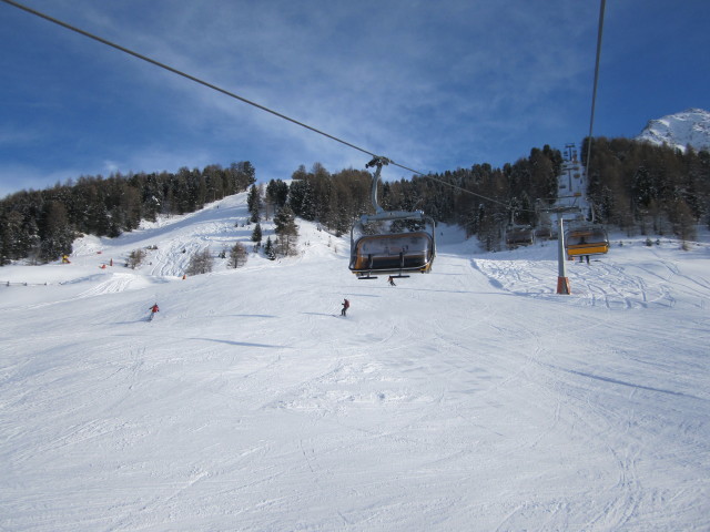 H&uuml;tteltalpiste von der Rojensesselbahn aus