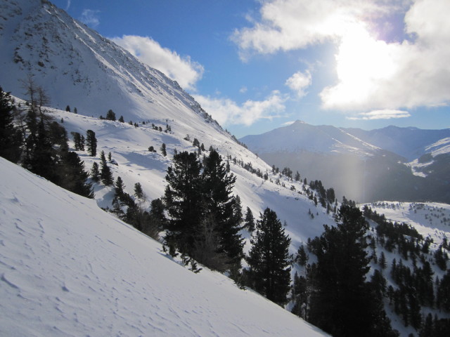 vom Almlift Richtung S&uuml;den
