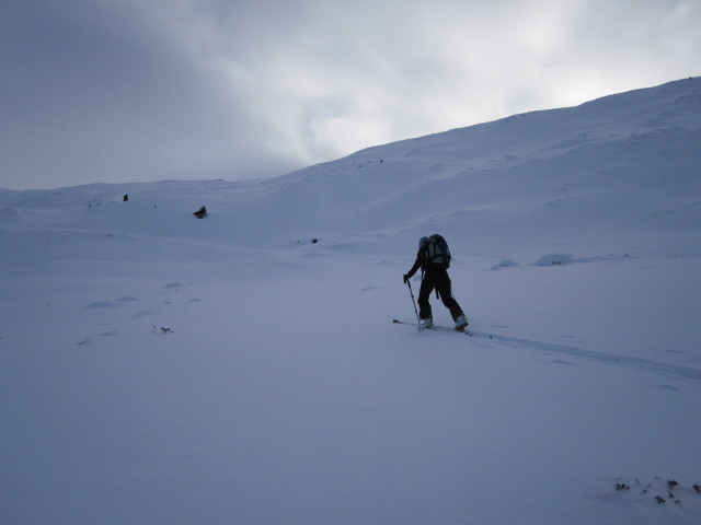 Martina zwischen Pfundsalm-Mittelleger und Sidanjoch