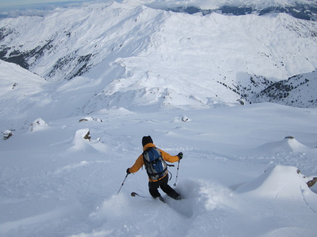 Martina zwischen Rosskopf und Pfundsalm