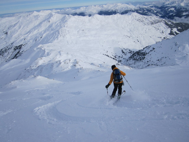 Martina zwischen Rosskopf und Pfundsalm