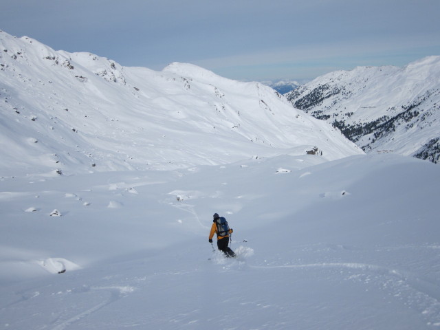 Martina zwischen Rosskopf und Pfundsalm