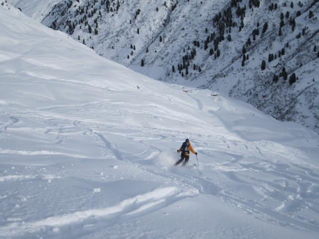 Martina zwischen Pfundsalm und Pfundsalm-Mittelleger