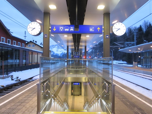 Bahnhof Kitzb&uuml;hel, 736 m