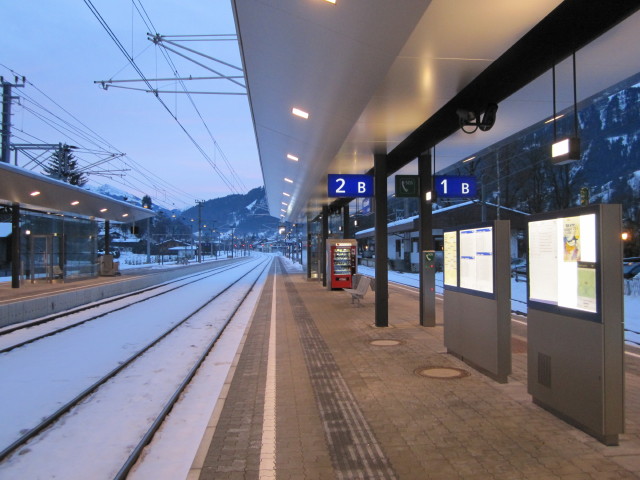 Bahnhof Kitzb&uuml;hel, 736 m
