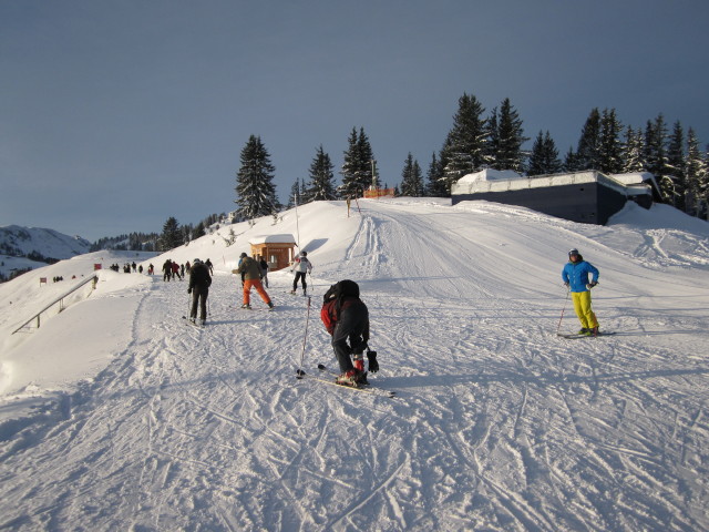 bei der Bergstation der Hahnenkammbahn, 1.662 m