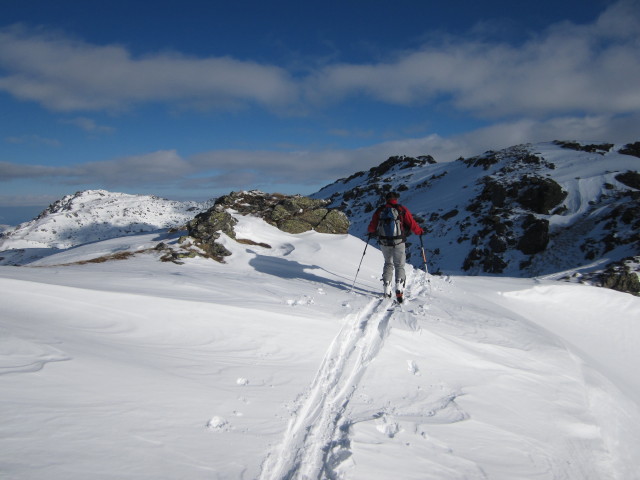 Erhard zwischen Leiteneggalm und Kastenwendenkopf