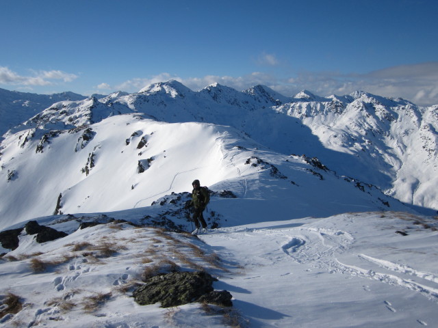 Axel zwischen Kastenwendenkopf und Leiteneggalm
