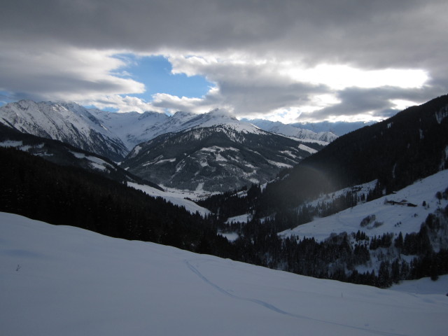 von der Hanseltretalm Richtung S&uuml;den