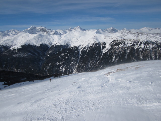 Erhard zwischen Enzianh&uuml;tte und Flatschspitze