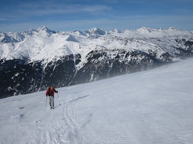 Erhard zwischen Enzianh&uuml;tte und Flatschspitze