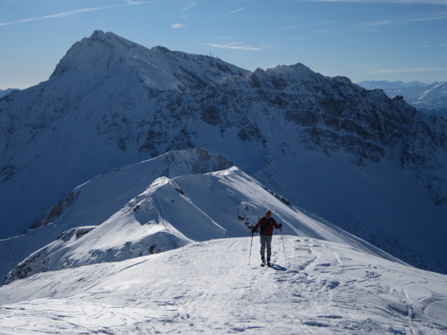 Erhard zwischen Enzianh&uuml;tte und Flatschspitze