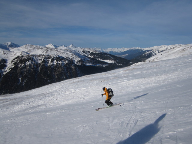 Martina zwischen Flatschspitze und Enzianh&uuml;tte