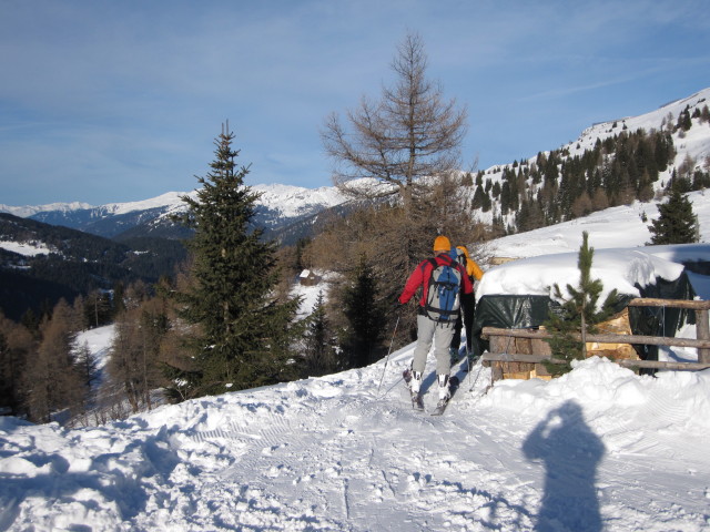Erhard und Martina bei der Enzianh&uuml;tte, 1.894 m