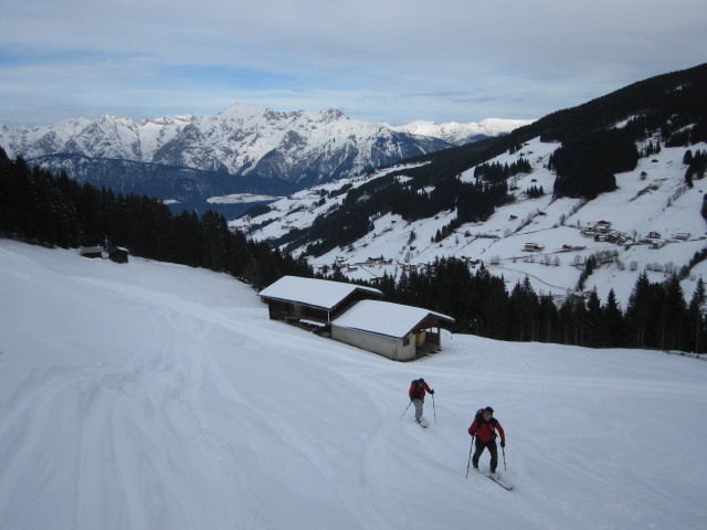 Erhard und Axel zwischen Sagbergaste und H&uuml;hnlasten