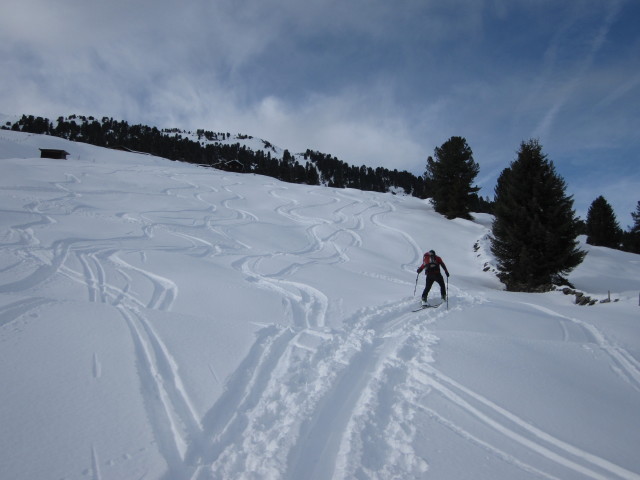 Axel zwischen H&uuml;hnlasten und Tagetlahnalm