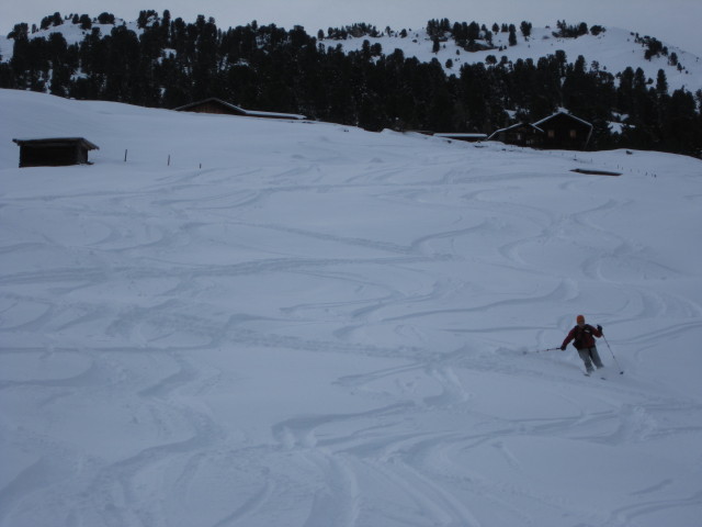 Erhard zwischen Tagetlahnalm und H&uuml;hnlasten
