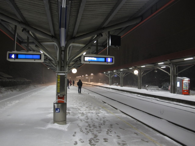 Bahnhof S&uuml;&szlig;enbrunn (17. J&auml;n.)