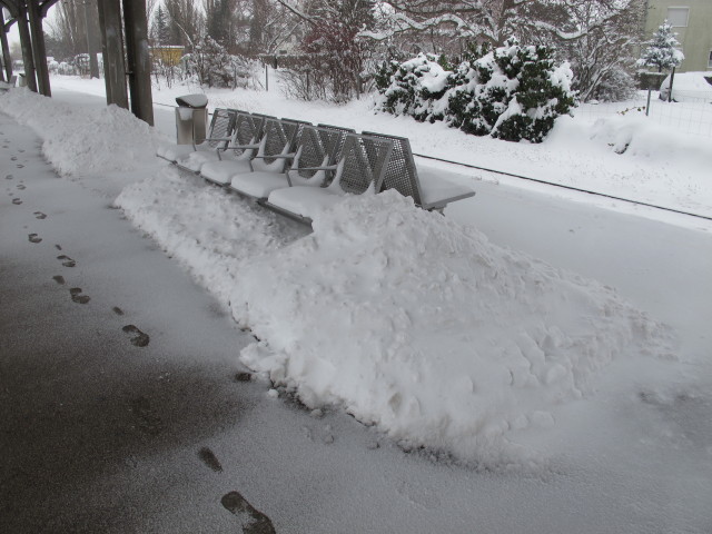 Bahnhof S&uuml;&szlig;enbrunn (18. J&auml;n.)