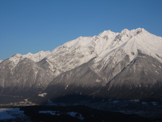 Inntalkette von der Olympiaabfahrt aus
