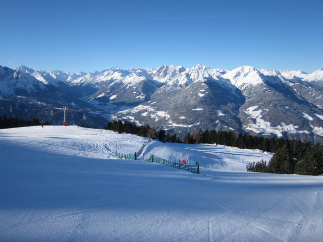 oberer Abschnitt der Familienabfahrt und Rennstrecke