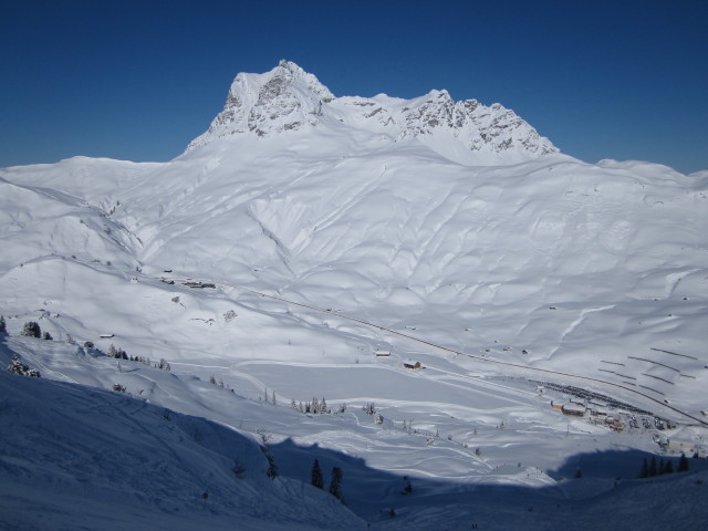 Widderstein von der Piste 'Gro&szlig;e Mulde' aus