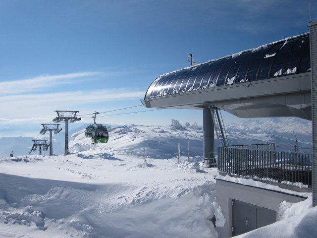 Bergstation der Mittersteinbahn, 1.914 m (14. Feb.)