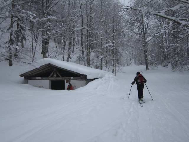 Axel auf der Salzbergstra&szlig;e bei der II. Ladh&uuml;tte