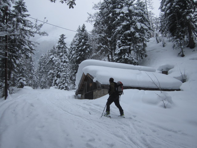 Axel auf der Salzbergstra&szlig;e bei der III. Ladh&uuml;tte